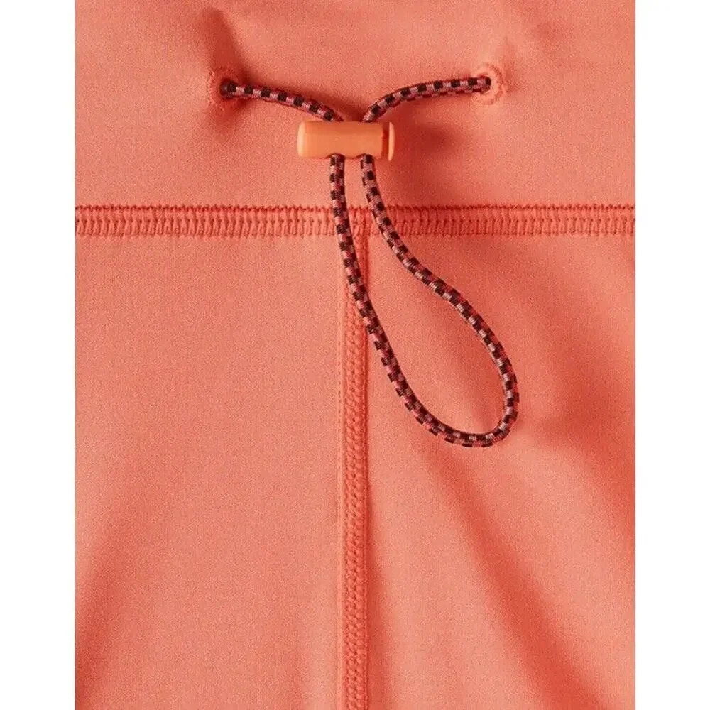 Fabletics Motion365 High Waisted Bungee Legging Coral Khloe Sz Large Short - Picture 4 of 6